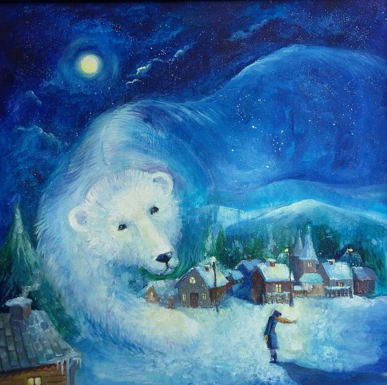 Медвежонок и звездное небо