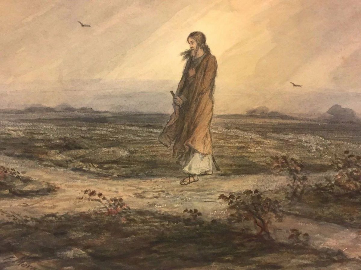 Крамской искушение Христа в пустыне