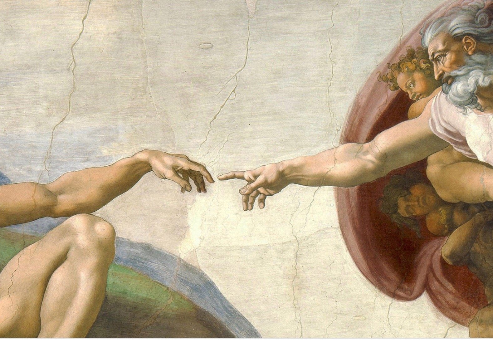 Как называется соприкосновение. Сотворение Адама картина Микеланджело. Сикстинская капелла Микеланджело картина. Две руки картина Микеланджело.