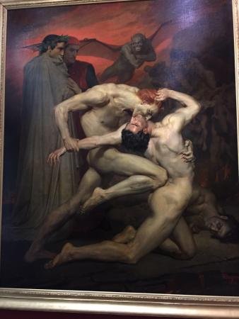 Вильям бугро Данте и Вергилий в аду