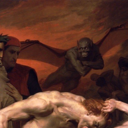 Картин Йозеф Антон Кох Данте