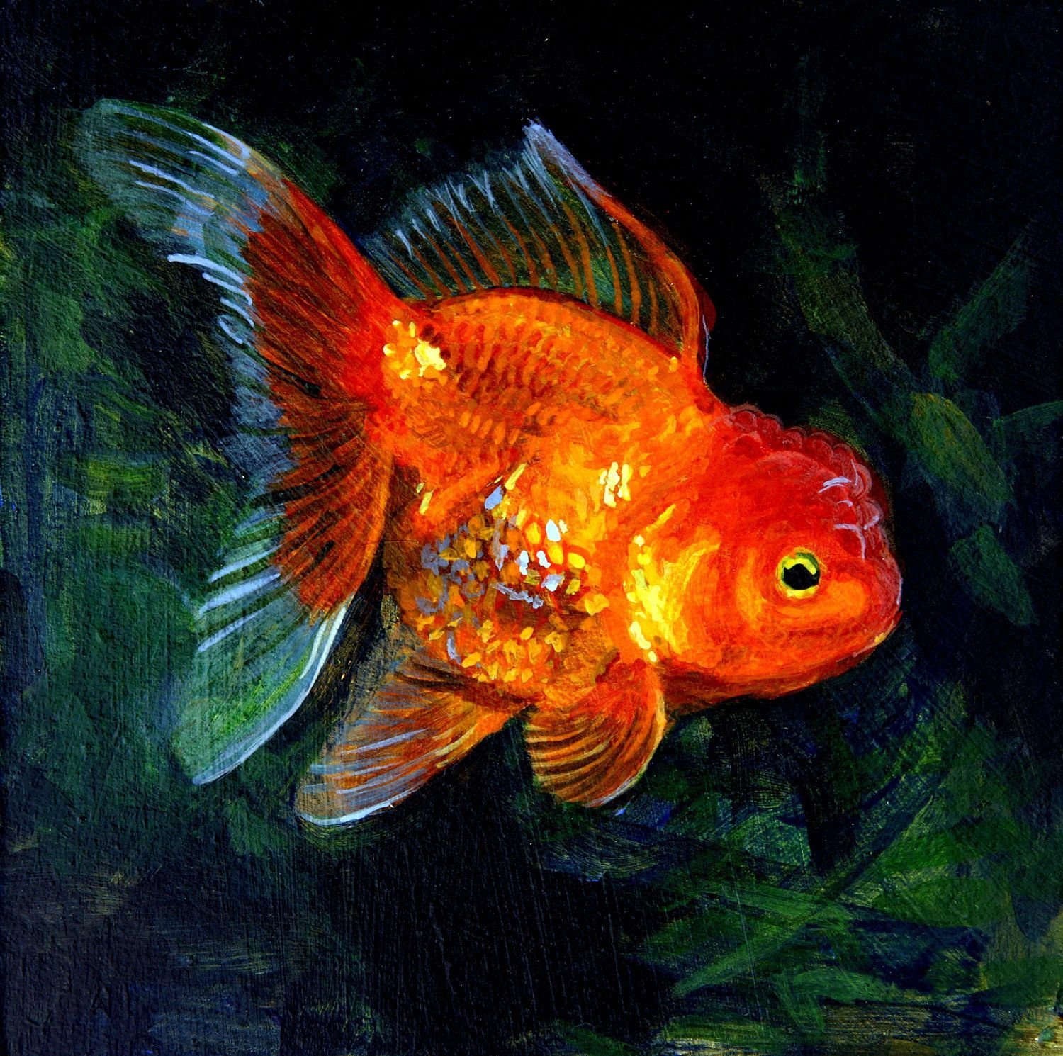 Goldfish картина Генри