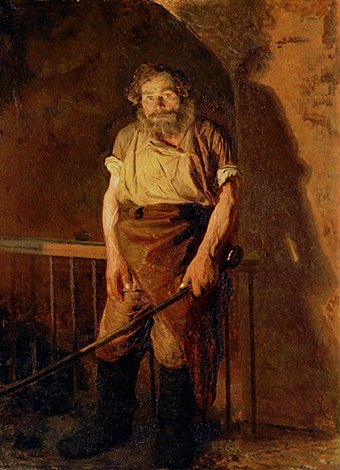 Николай Александрович Ярошенко Кочегар