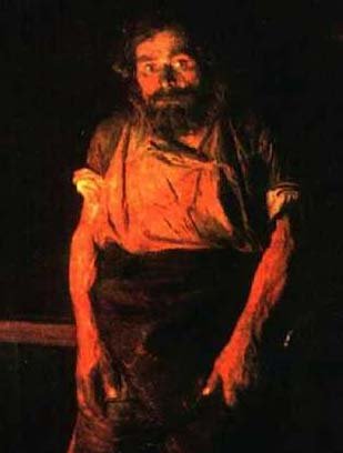 Н.А.Ярошенко. Кочегар. 1878