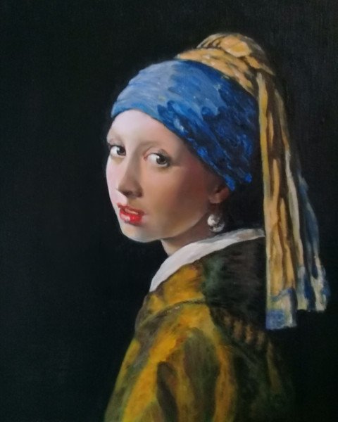 Девушка с жемчужной сережкой картина