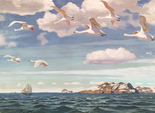 Аркадий Рылов в голубом просторе