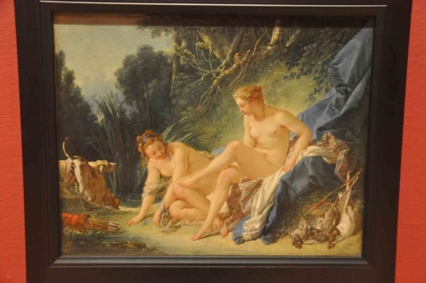 Франсуа Буше купание Дианы 1742