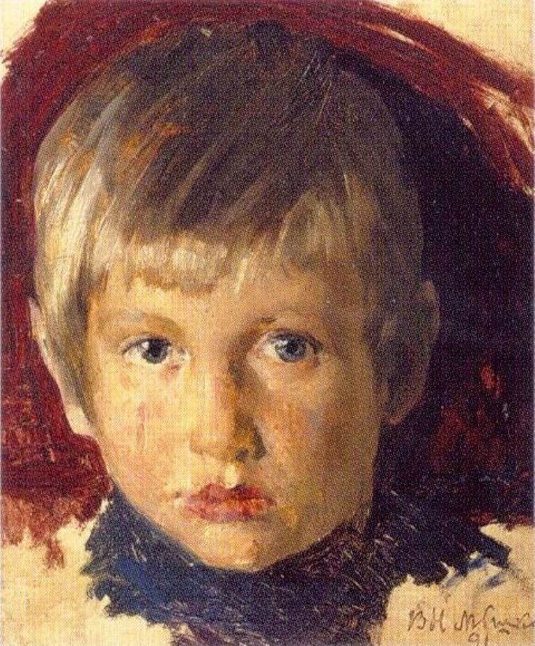 Описание картины Портрет сына Белоковской сочинение
