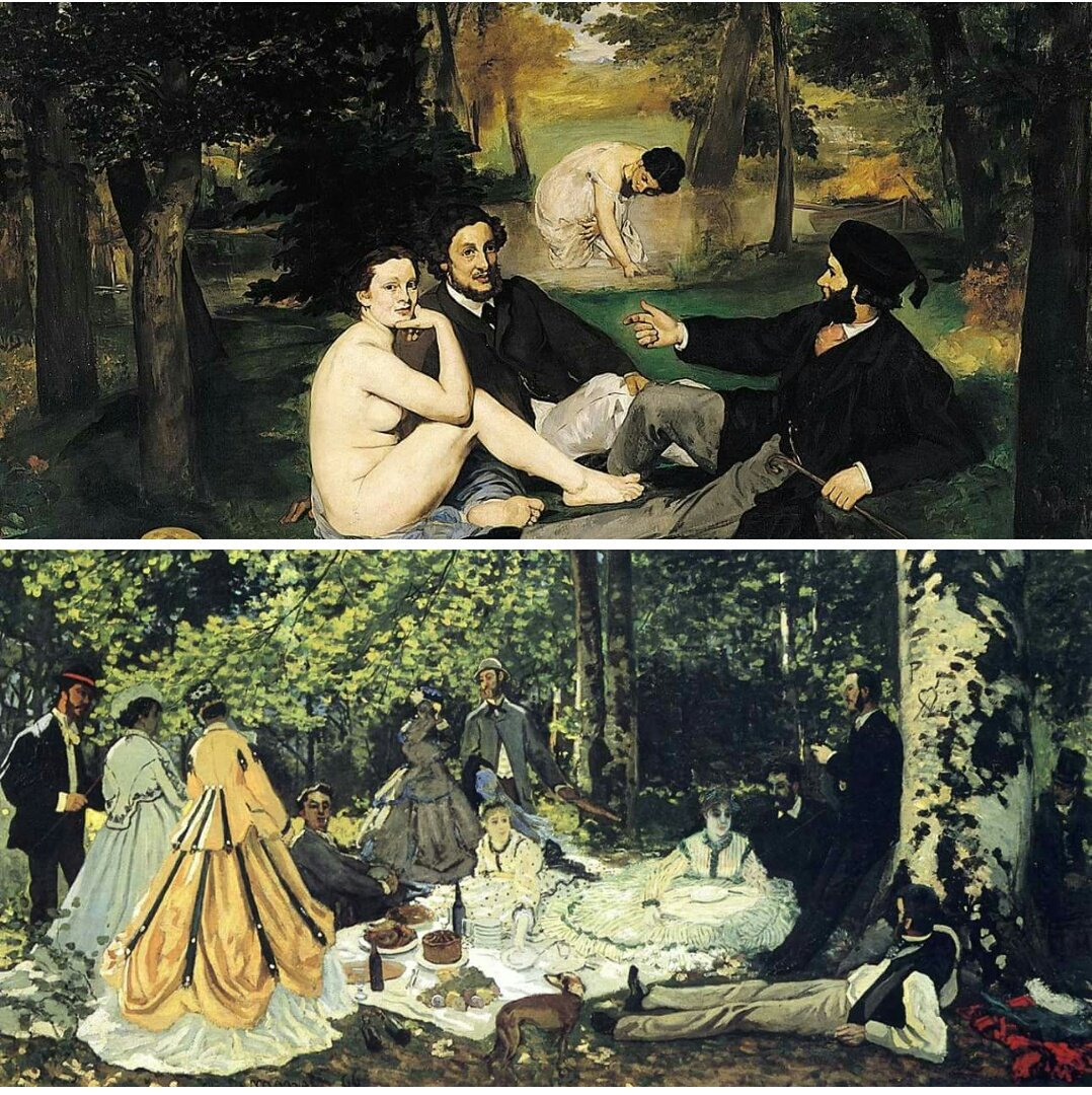 Завтрак на траве картина. Эдуард Мане завтрак на траве 1863. Эдуард Моне «завтрак на траве». К.Моне "завтрак на траве" (1865-1866). Клод Моне завтрак на траве 1865.