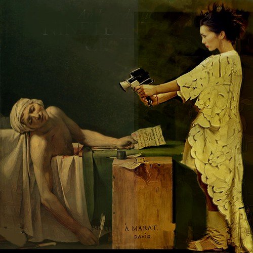 Жак-Луи Давид смерть Марата 1793