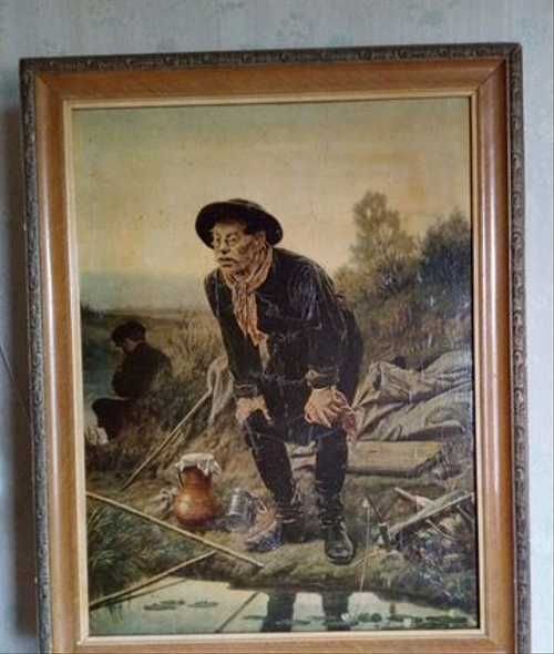 Василий Григорьевич Перов рыболов