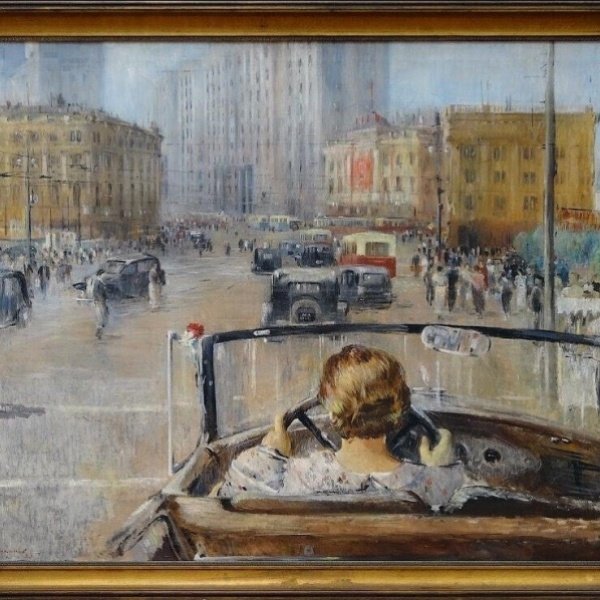 Юрий Пименов новая Москва 1937
