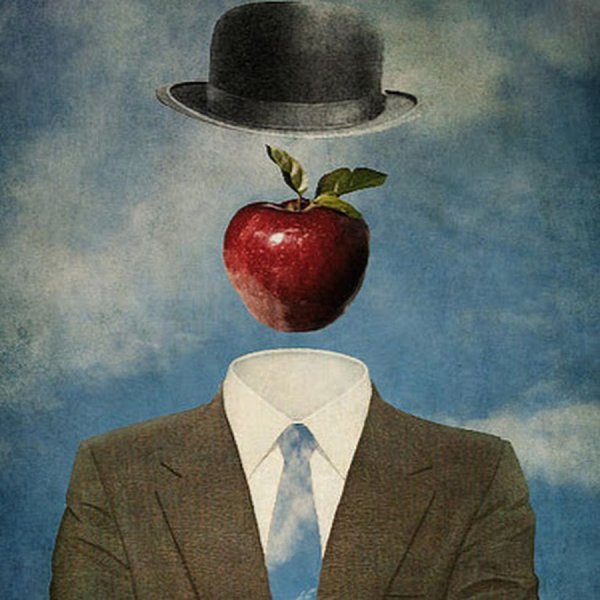 Рене Магритт сын человеческий 1964