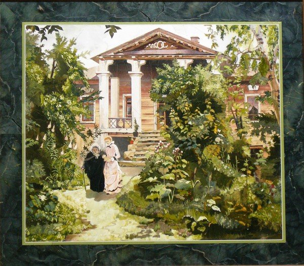 Поленов Бабушкин сад 1878