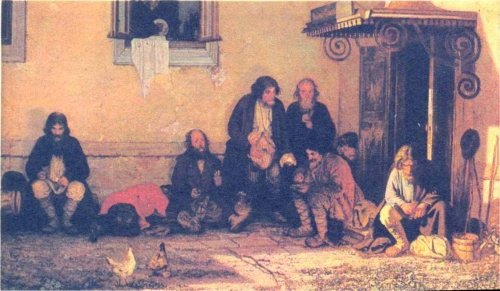 Григорий Григорьевич Мясоедов земство обедает