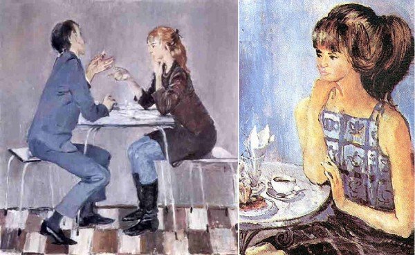 Картина ю Пименова спор