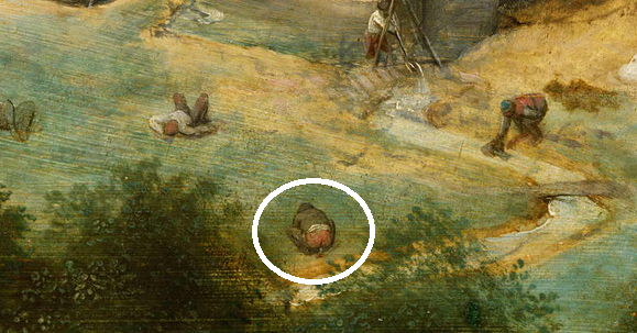 Брейгель обращение Савла