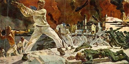 Александр Дейнека оборона Севастополя