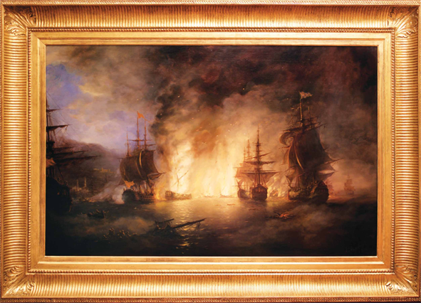 Чесменское сражение 1768-1774