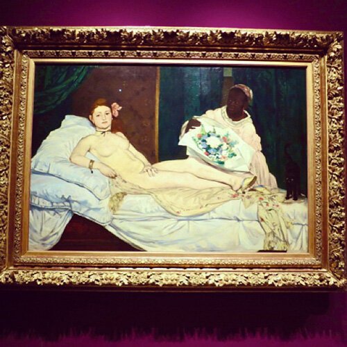 Импрессионизм Мане Олимпия