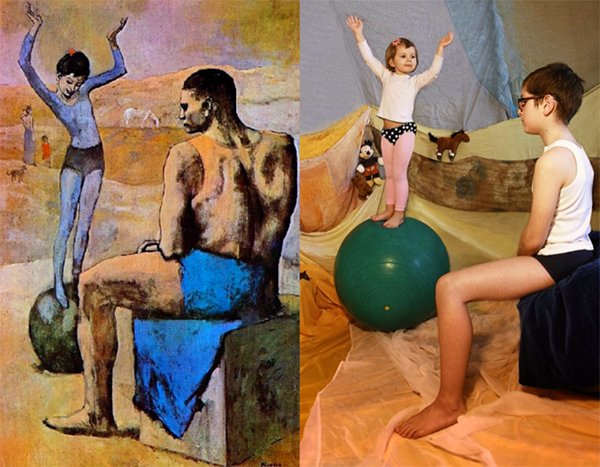 Воздушные шарики в живописи