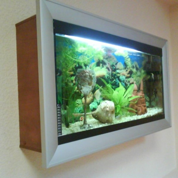 Аквариум картина настенный