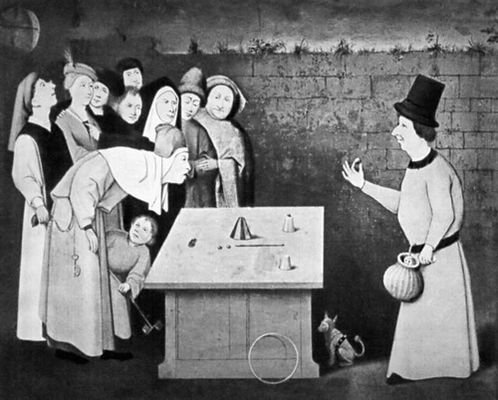 Иероним Босх наперсточник