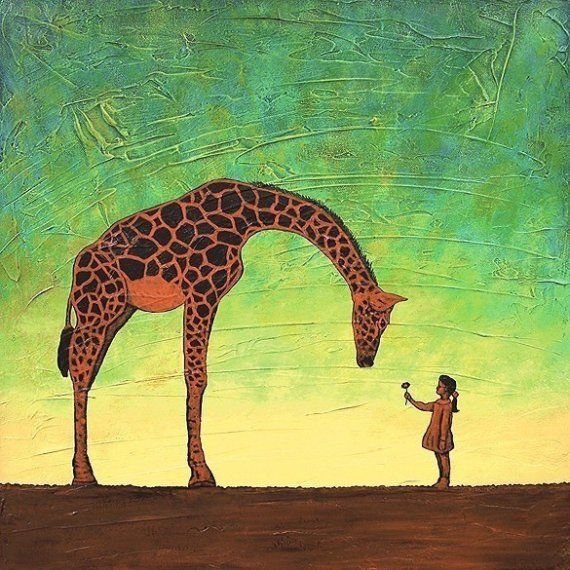 Жираф Art