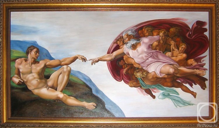 Купить картину бога. Микеланджело Сотворение Адама. Микеланджело, «Сотворение Адама», 1508–1512. "Сотворение Адама" Микеланджело, 1511. Леонардо да Винчи Сотворение Адама.
