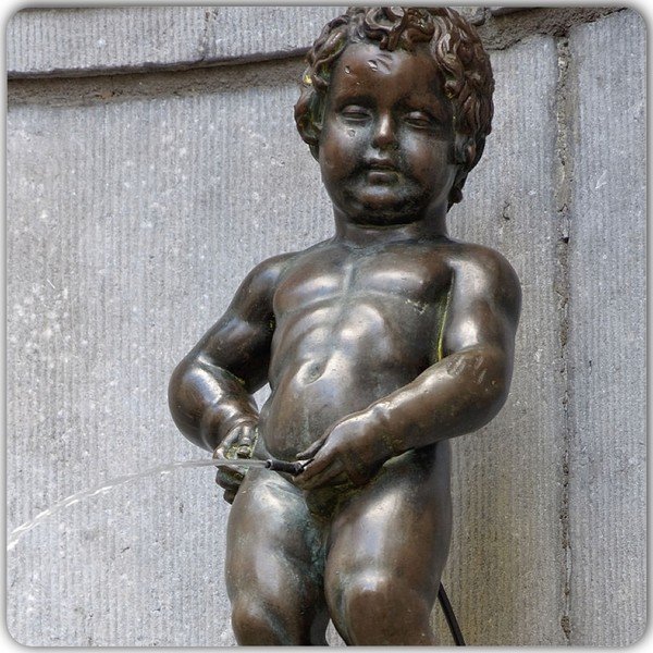 Писающий мальчик силуэт