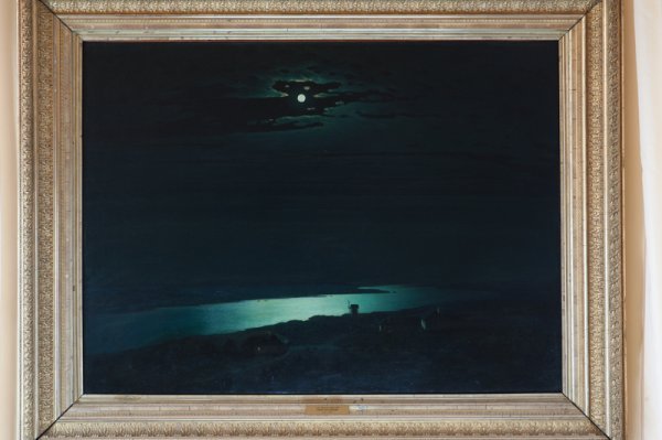 Архип Куинджи — «Лунная ночь на Днепре», 1880