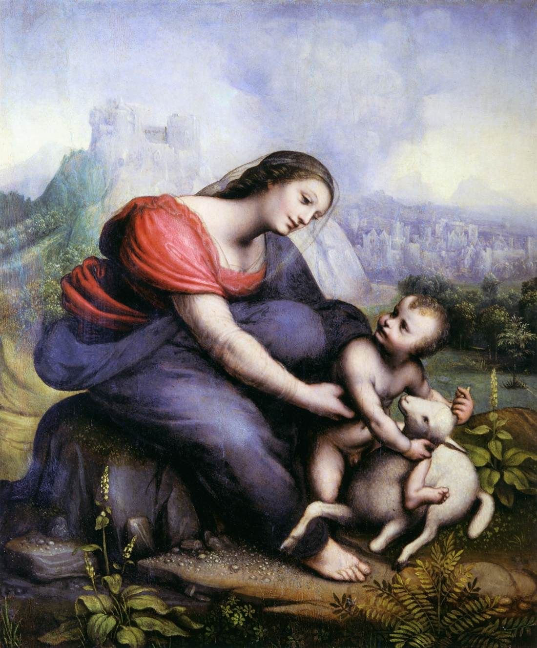 Мадонна картина Леонардо да Винчи