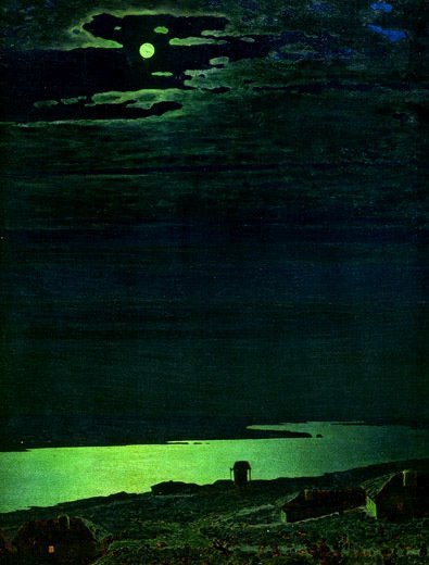 Архип Куинджи Лунная ночь на Днепре