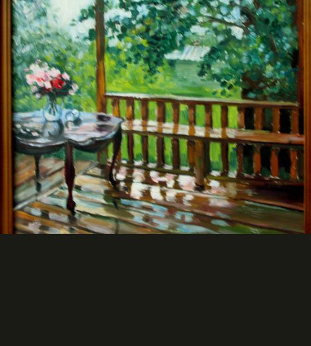 Левитан вечер после дождя 1879