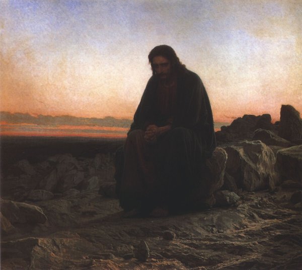 Икона Бога Иисуса моление о чаше