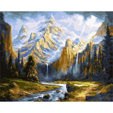 Лорен Карпентер горный пейзаж