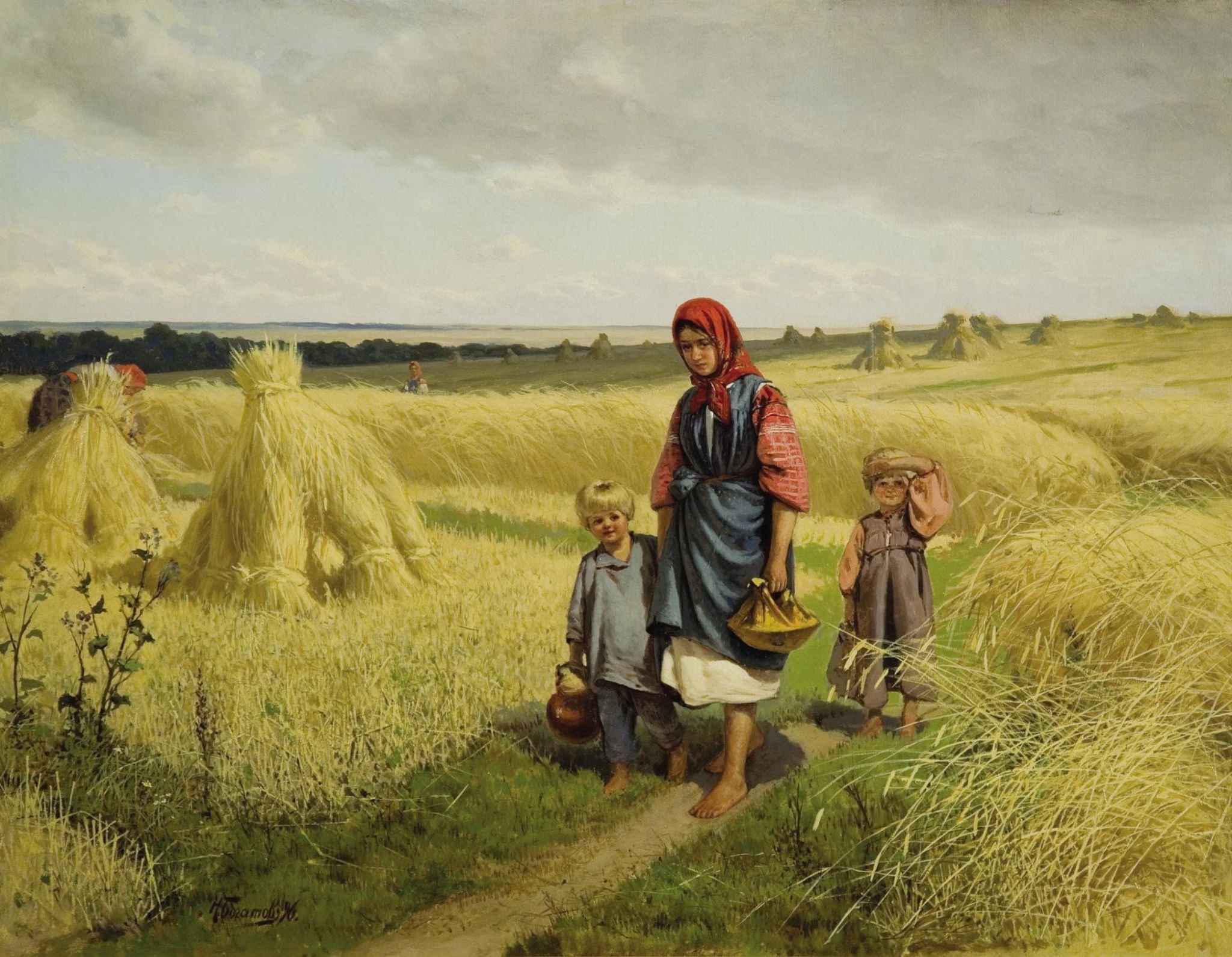 фото крестьянских детей 19 века