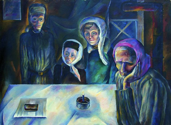 Изображение блокадного Ленинграда. Дорога жизни