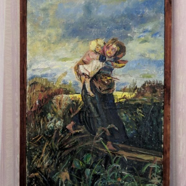 К. Маковский «дети, бегущие от...»: