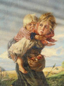 Картинная галерея 3 класс к. е. Маковский. Дети, бегущие от грозы