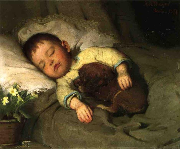 Младенец картина. Эббот Хендерсон тайер спящий младенец. Эббот Хендерсон тайер картины спящий ребенок. Младенцы в живописи. Спящий ребенок.