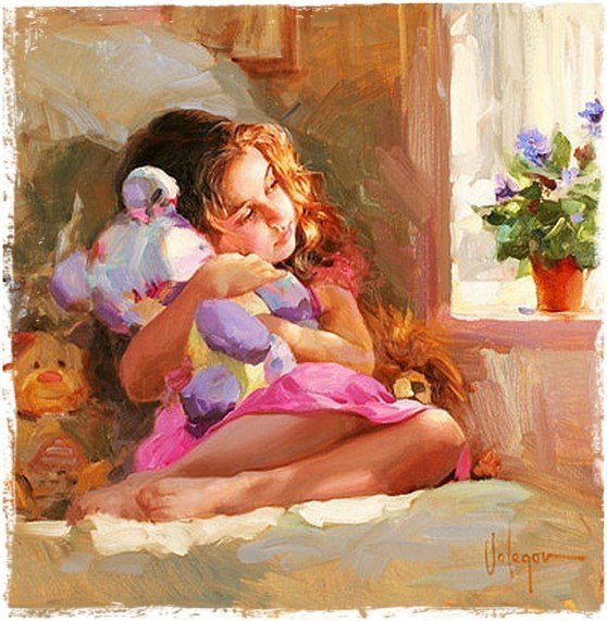 Волегов Владимир художник картины мать и дитя