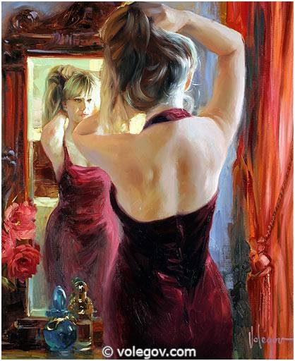 Edouard Gelhay (French, 1856-?).автопортрет