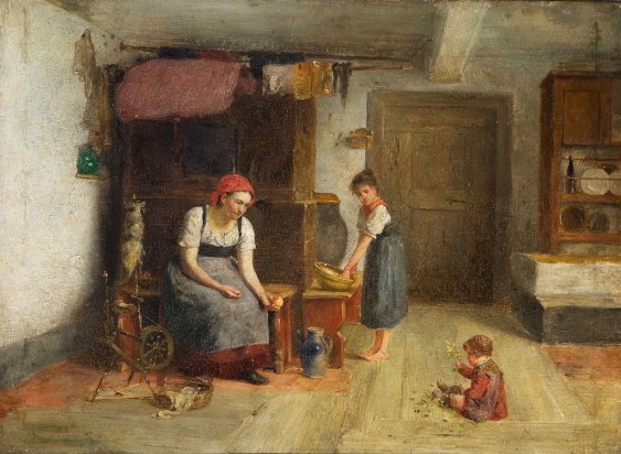 Николай Петрович Богданов-Бельский горе