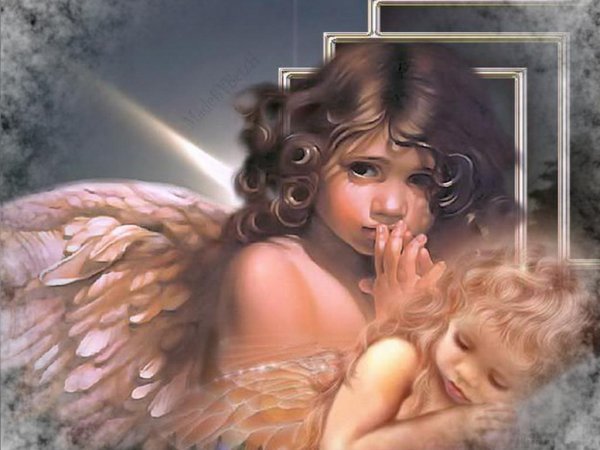 Сикстинская Мадонна ангелы