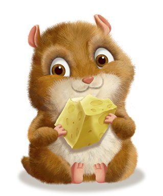Хомяк картинка для детей