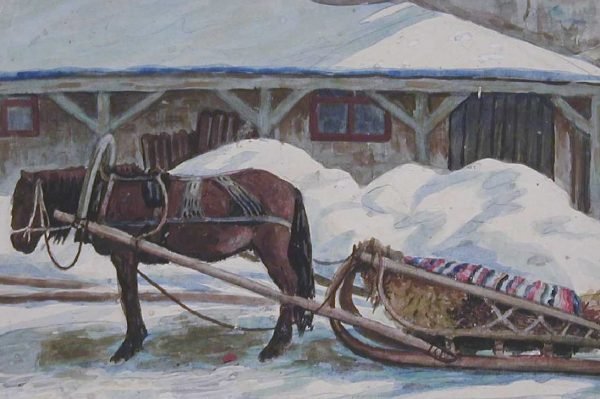 Гужевой транспорт сани телеги Ивана Грозного