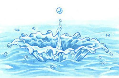 Картина воды для детей
