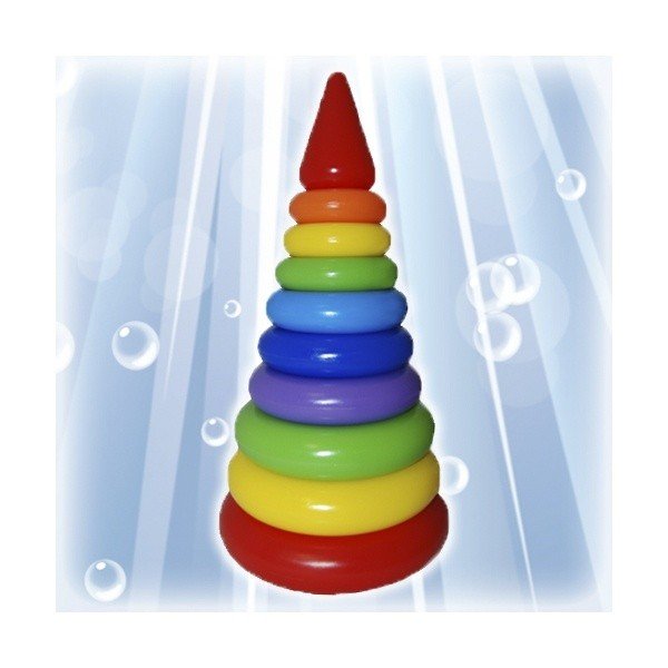 Пирамидка RNTOYS светофор большая д-523