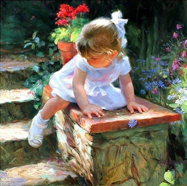 Живопись Владимира Волегова детство